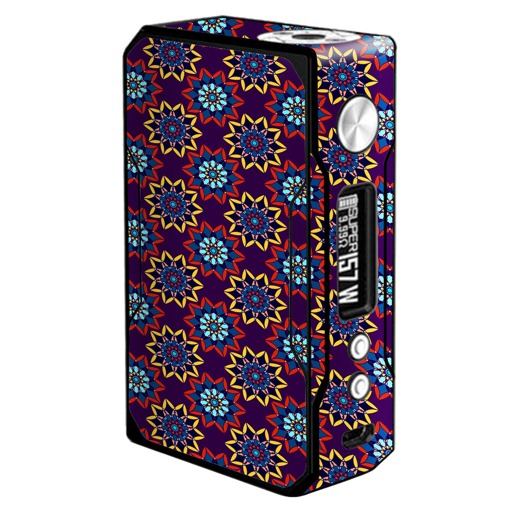  Flower Burst Pattern Voopoo Drag 157w Skin