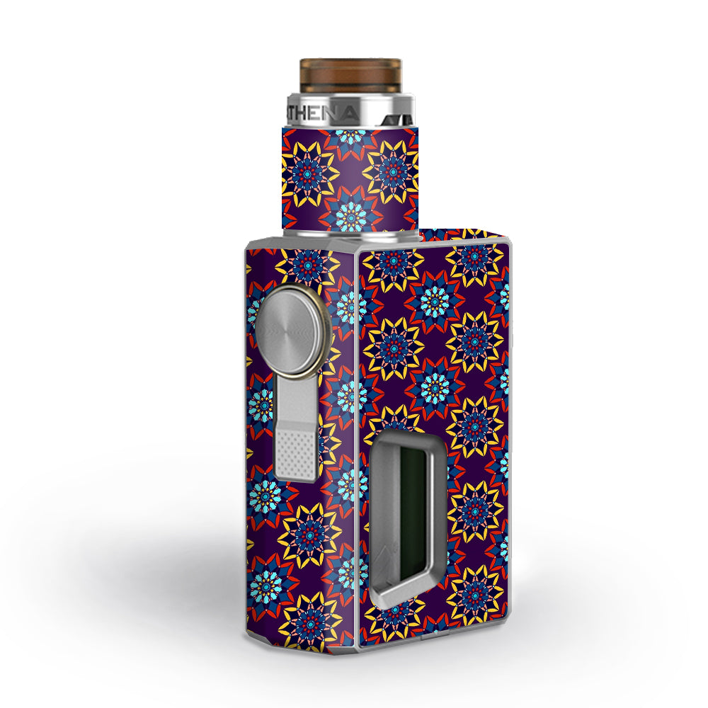  Flower Burst Pattern Geekvape Athena Squonk Skin