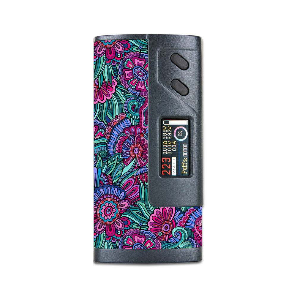  Floral Flowers Retro Sigelei 213W Plus Skin