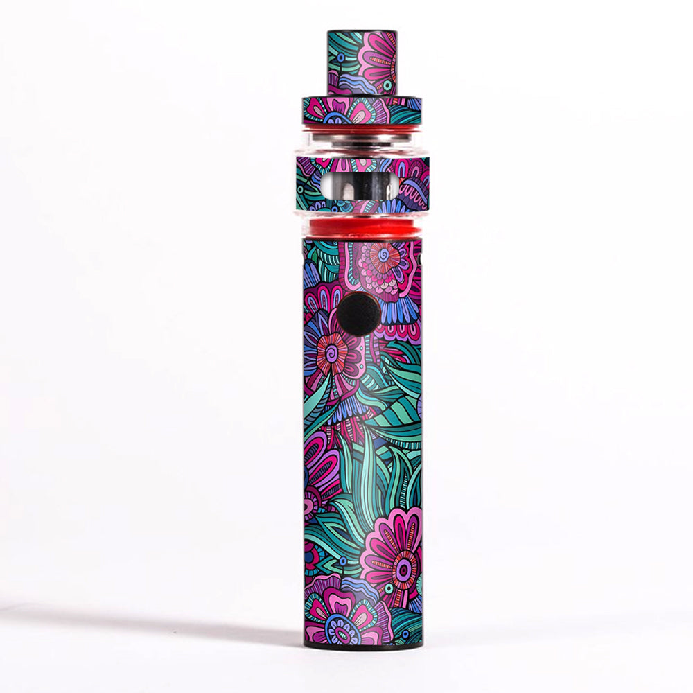  Floral Flowers Retro Smok Pen 22 Light Edition Skin