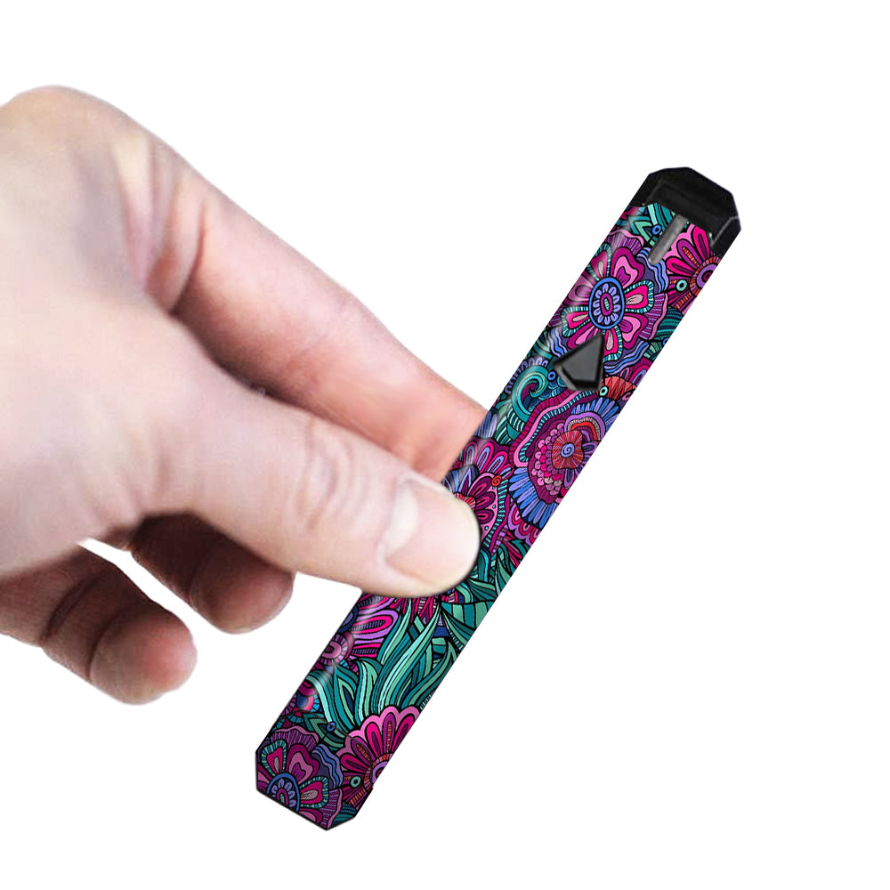  Floral Flowers Retro Limitless Pulse Ply Rock Skin