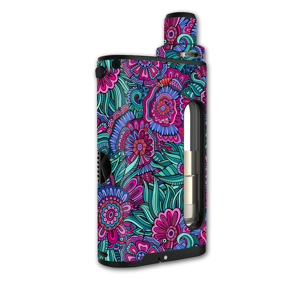  Floral Flowers Retro Kangertech Cupti Skin