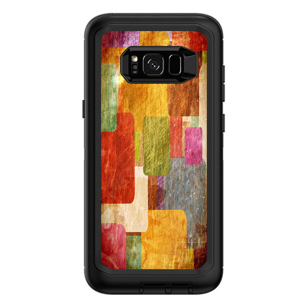  Grunge Pattern Otterbox Defender Samsung Galaxy S8 Plus Skin