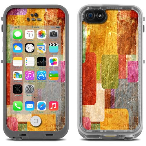  Grunge Pattern Lifeproof Fre iPhone 5C Skin