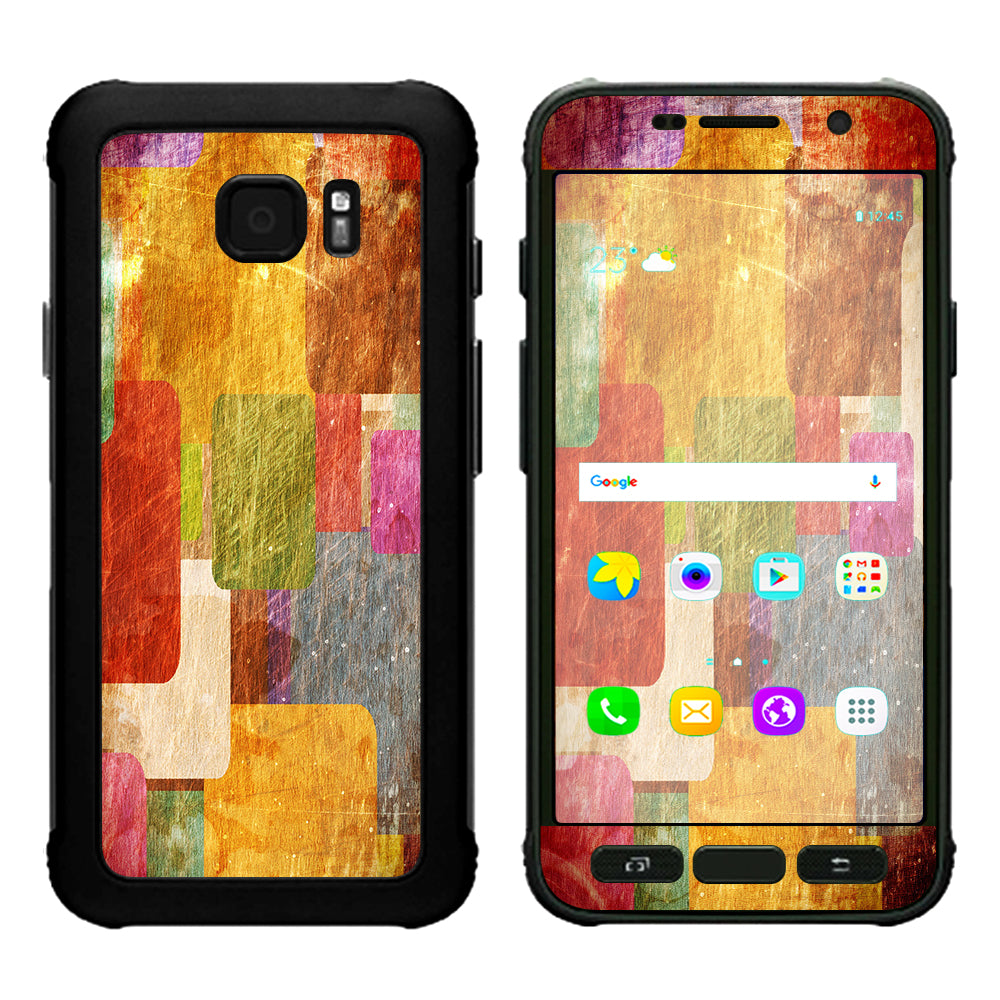  Grunge Pattern Samsung Galaxy S7 Active Skin
