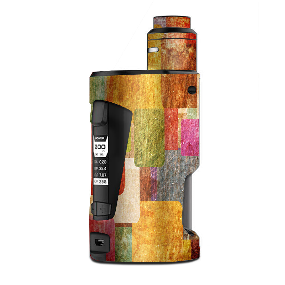  Grunge Pattern G Box Squonk Geek Vape Skin