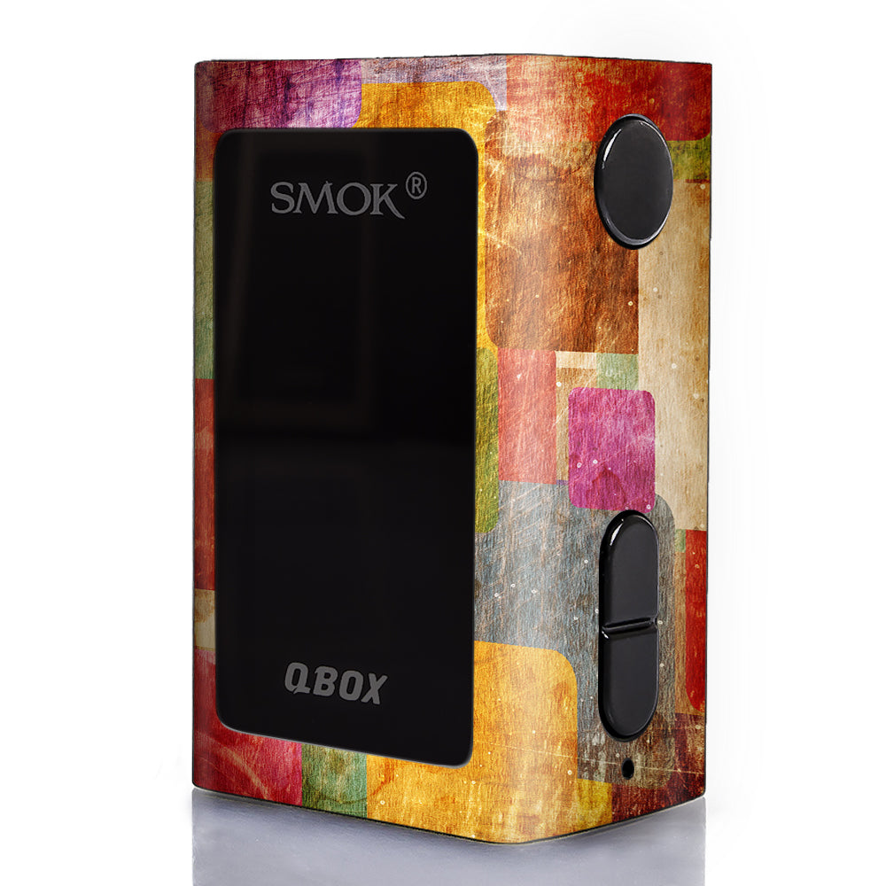  Grunge Pattern Smok Q-Box Skin