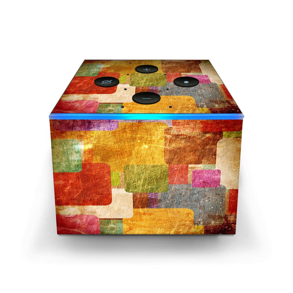  Grunge Pattern Amazon Fire TV Cube Skin