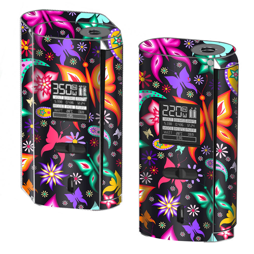  Floral Butterflies  Smok GX2/4 350w Skin