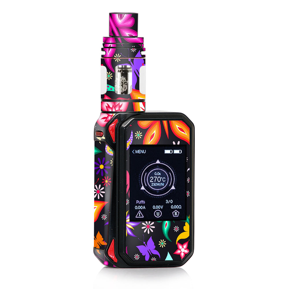  Floral Butterflies  Smok G-priv 2 Skin