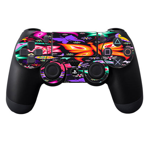  Floral Butterflies  Sony Playstation PS4 Controller Skin