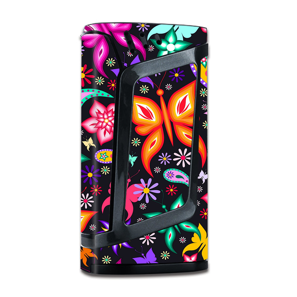  Floral Butterflies Smok Alien 220W Skin