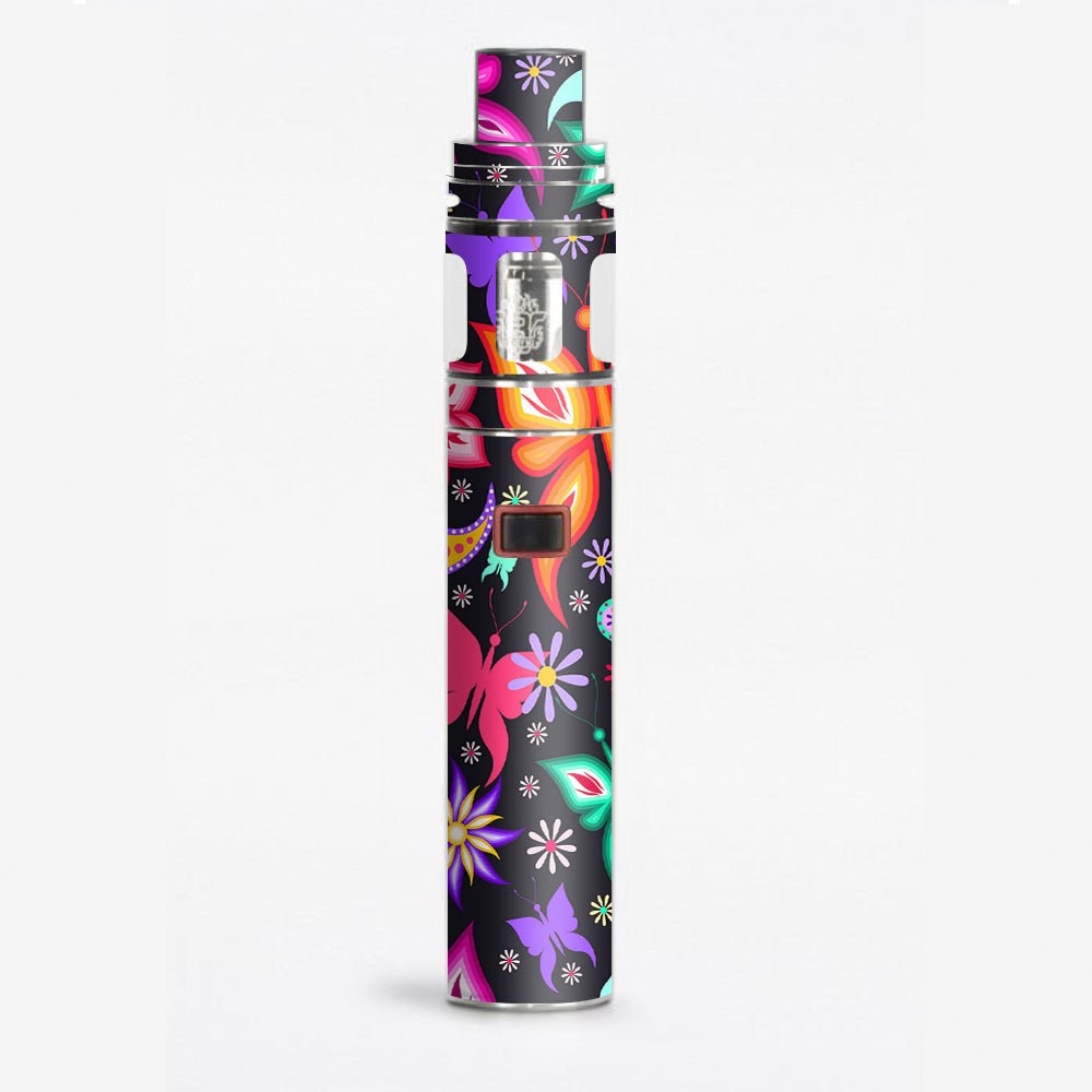  Floral Butterflies  Smok Stick X8 Skin