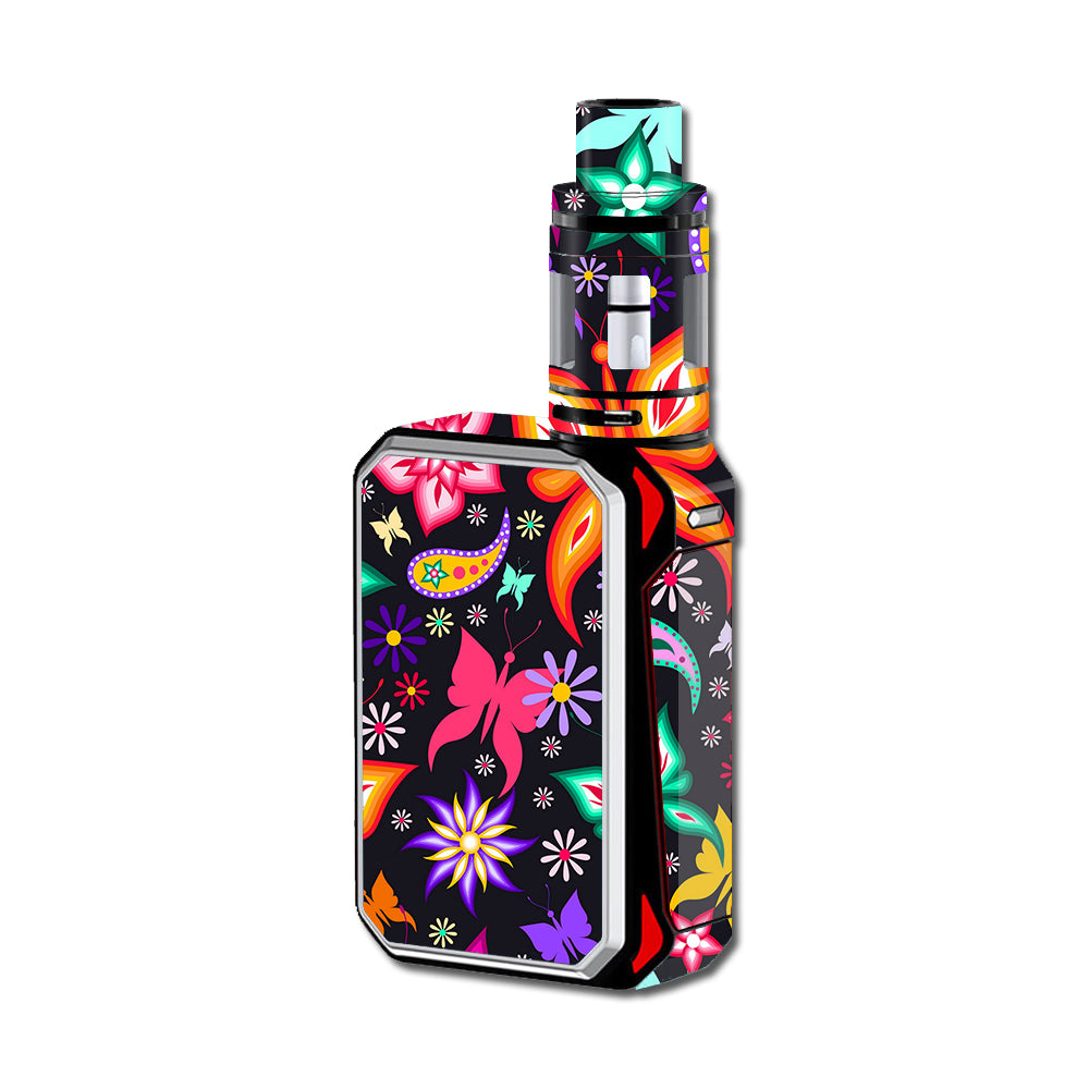 Floral Butterflies Smok G-Priv 220W Skin