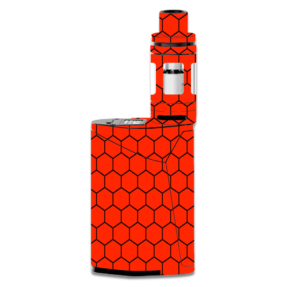  Red Honeycomb Ocatagon Smok GX350 Skin