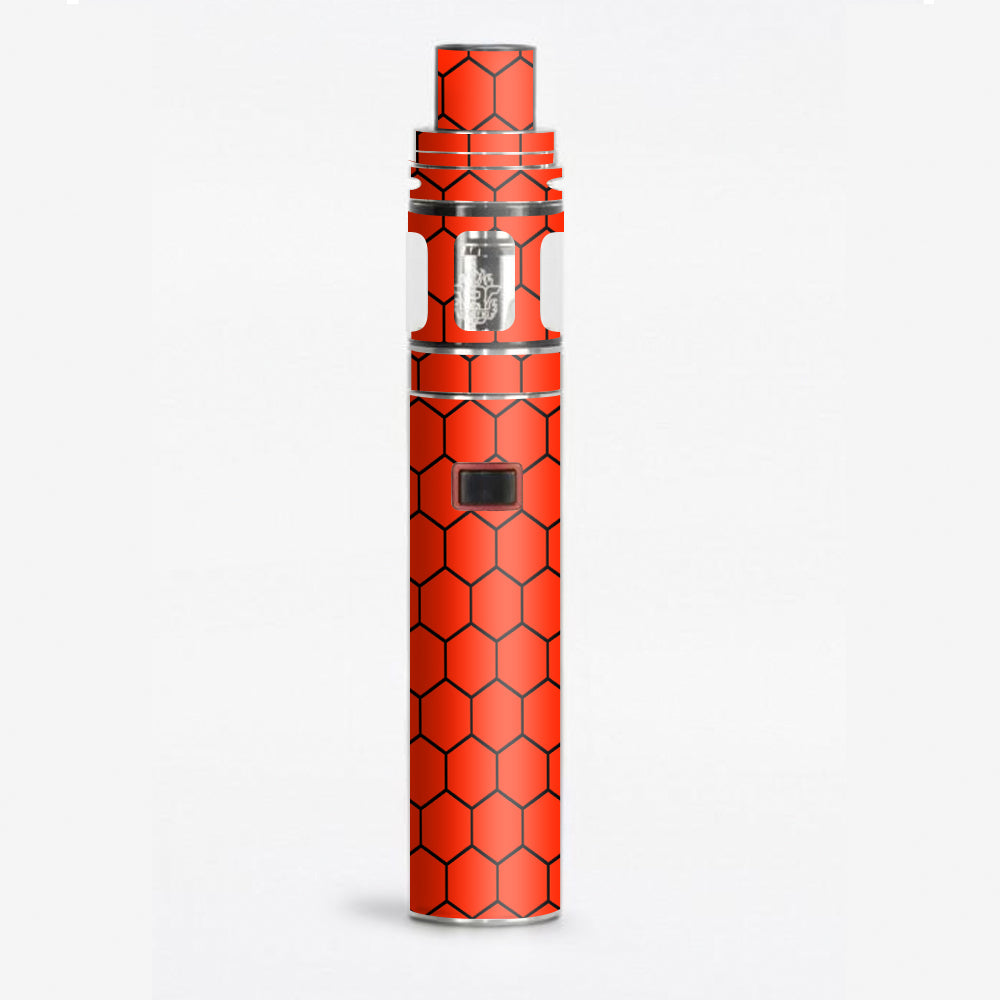  Red Honeycomb Ocatagon  Smok Stick X8 Skin