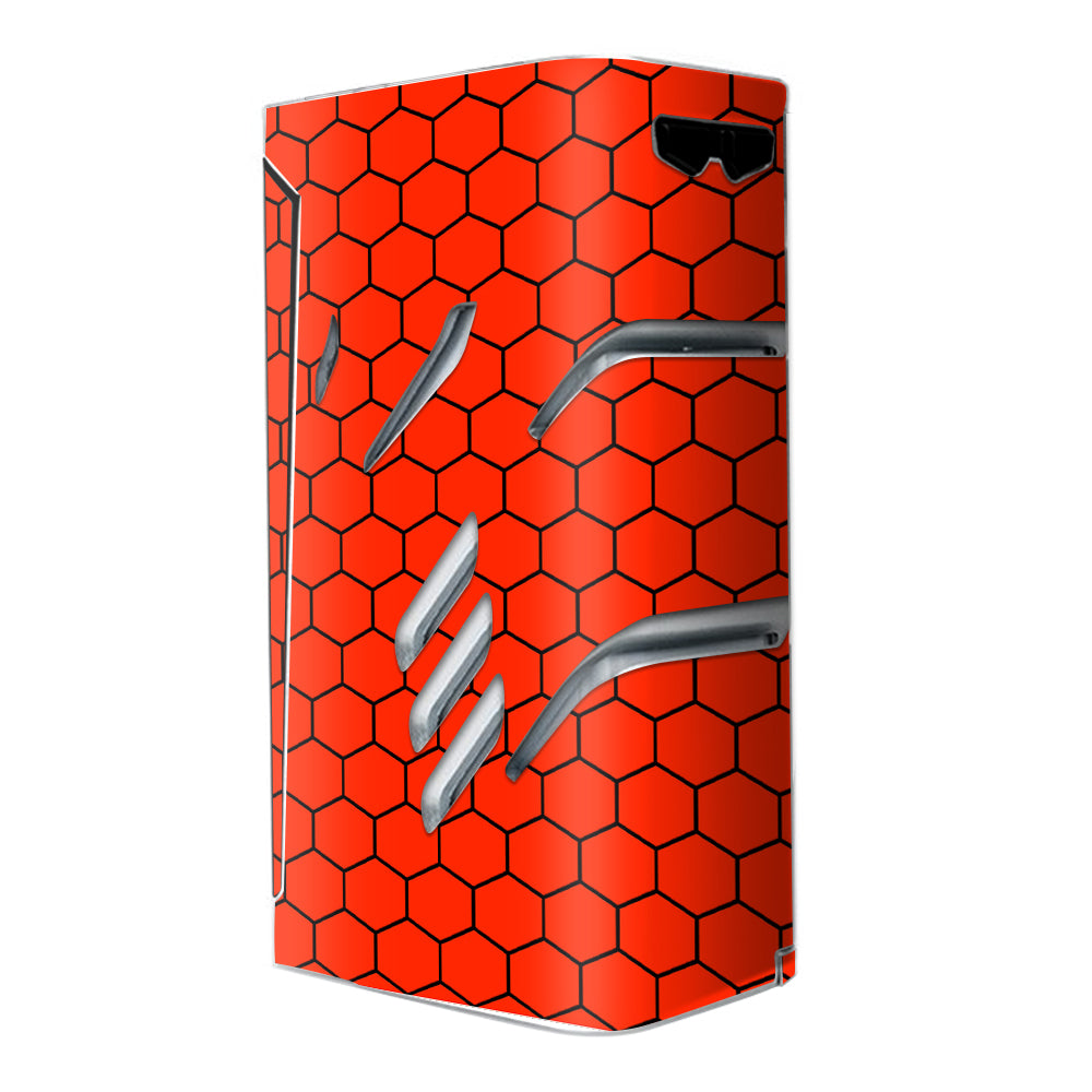  Red Honeycomb Ocatagon  Smok T-Priv Skin