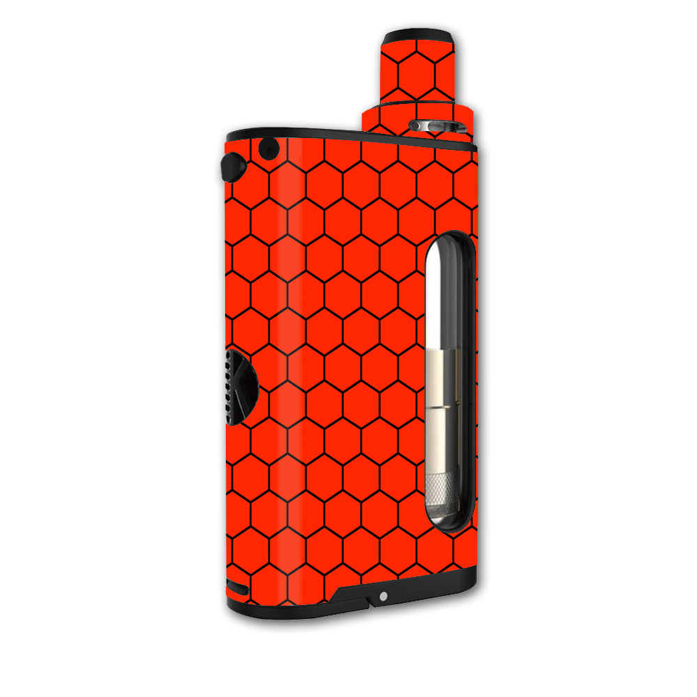  Red Honeycomb Ocatagon Kangertech Cupti Skin