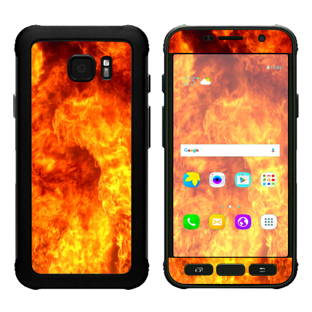  True Fire Flames Samsung Galaxy S7 Active Skin