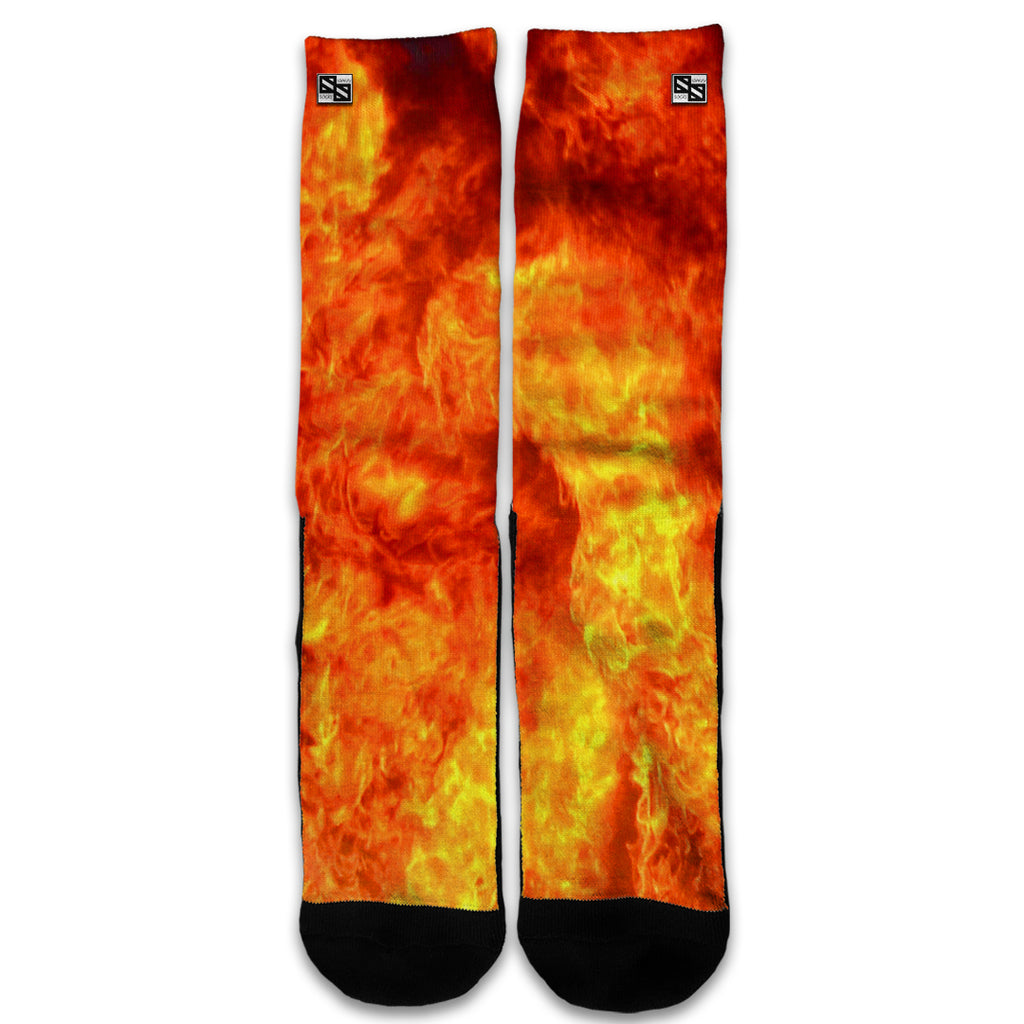  True Fire Flames Universal Socks