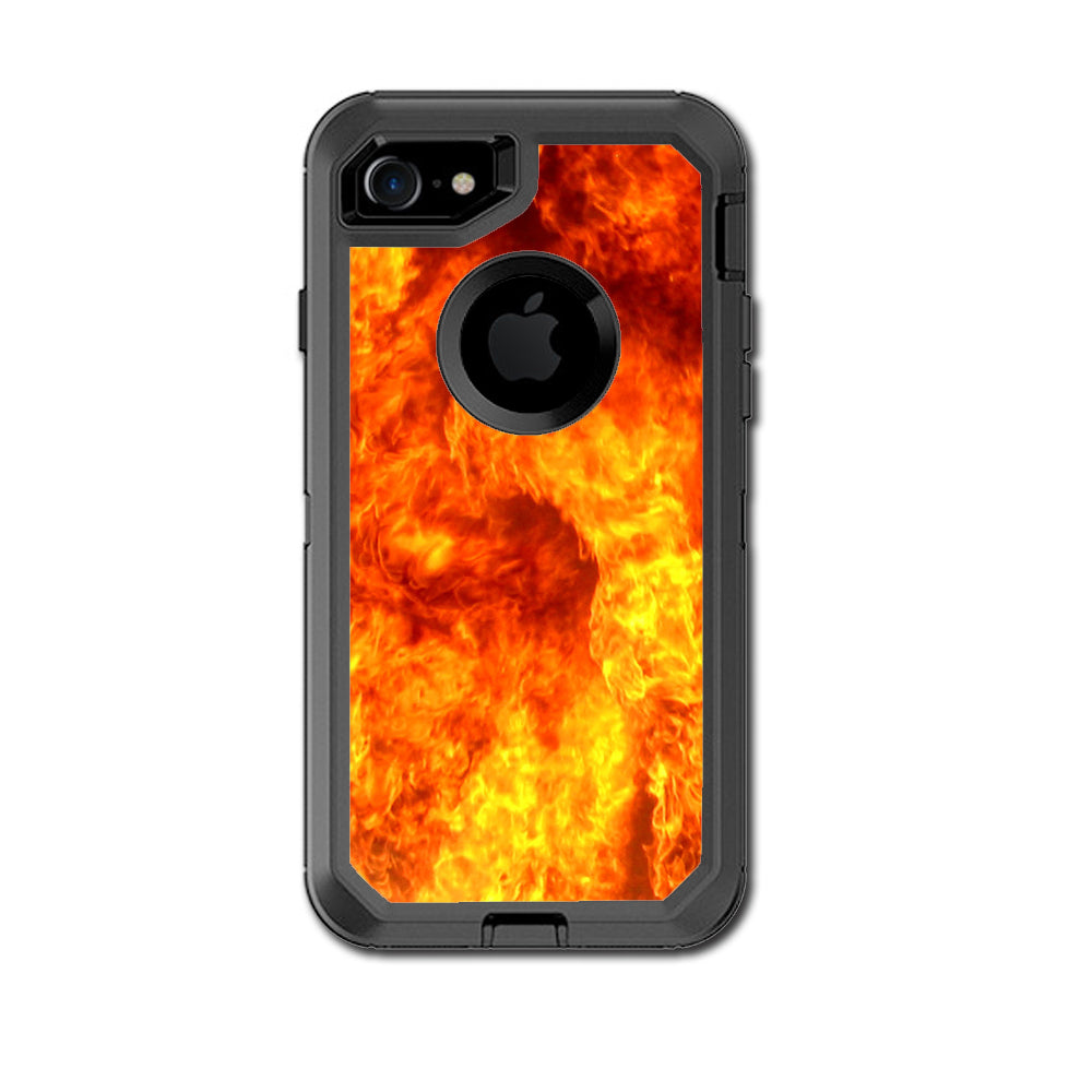  True Fire Flames Otterbox Defender iPhone 7 or iPhone 8 Skin