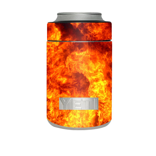  True Fire Flames Yeti Rambler Colster Skin