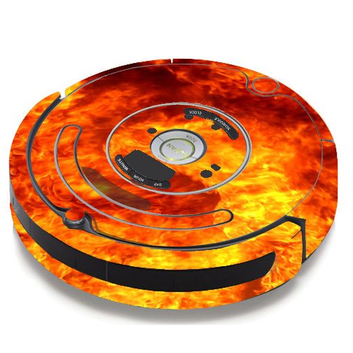  True Fire Flames iRobot Roomba 650/655 Skin