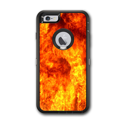  True Fire Flames Otterbox Defender iPhone 6 PLUS Skin