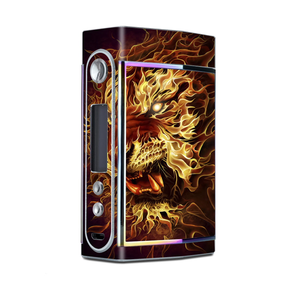  Tiger On Fire Too VooPoo Skin