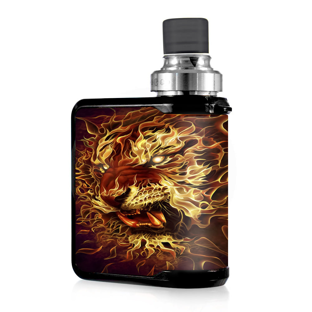  Tiger On Fire Mvape Mi-One Skin