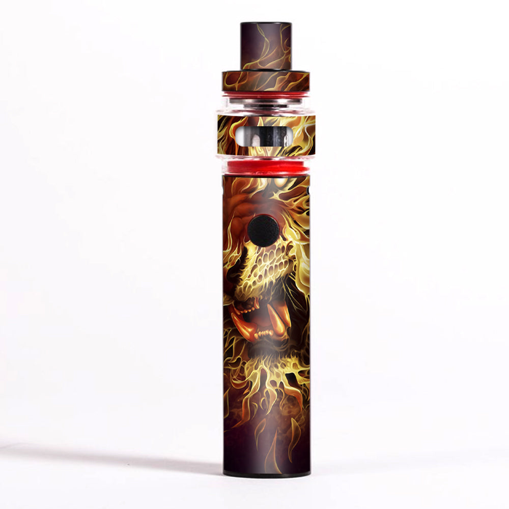  Tiger On Fire Smok Pen 22 Light Edition Skin