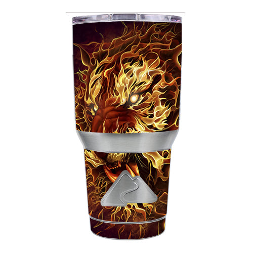  Tiger On Fire Ozark Trail 20oz Tumbler Skin