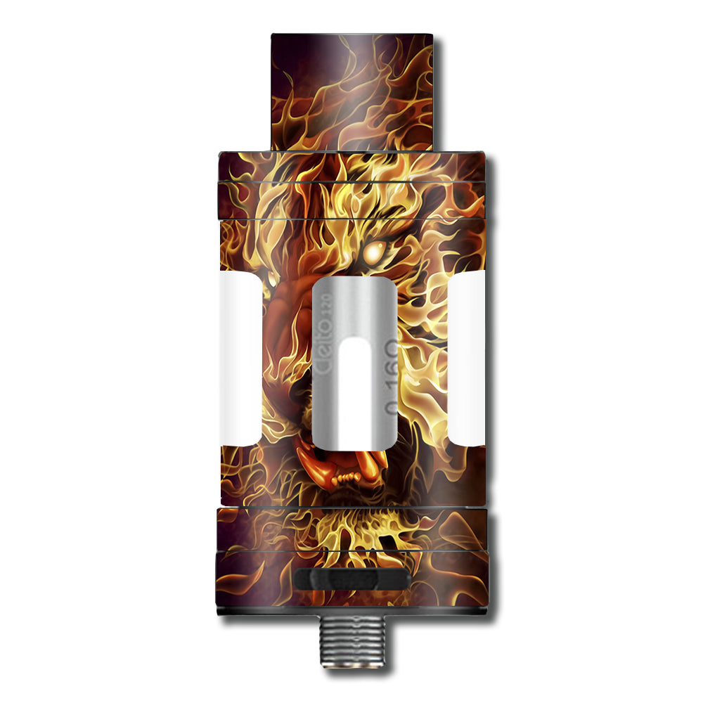  Tiger On Fire Aspire Cleito 120 Skin