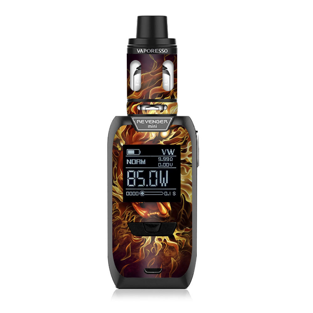  Tiger On Fire Vaporesso Revenger Mini 85w Skin