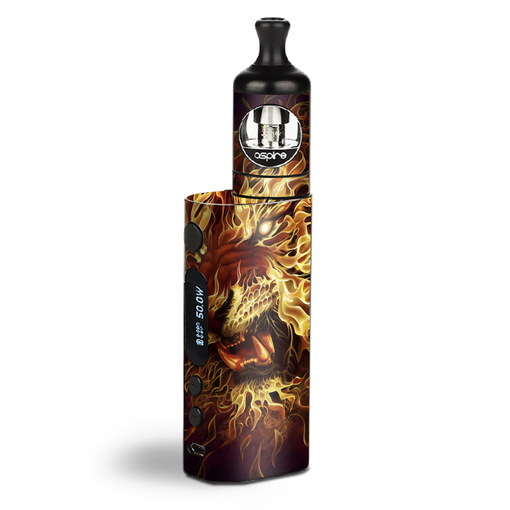  Tiger On Fire Aspire Zelos  Skin