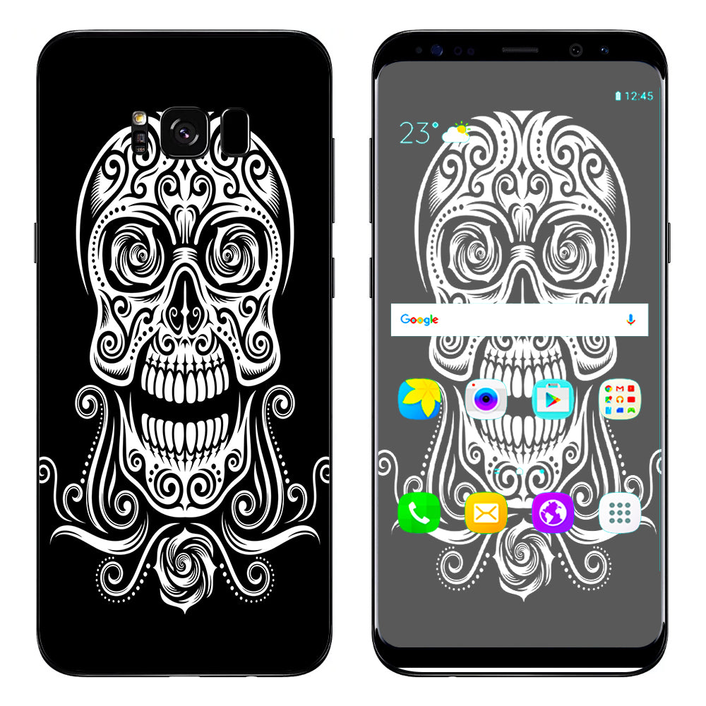  Tribal Skull Samsung Galaxy S8 Skin