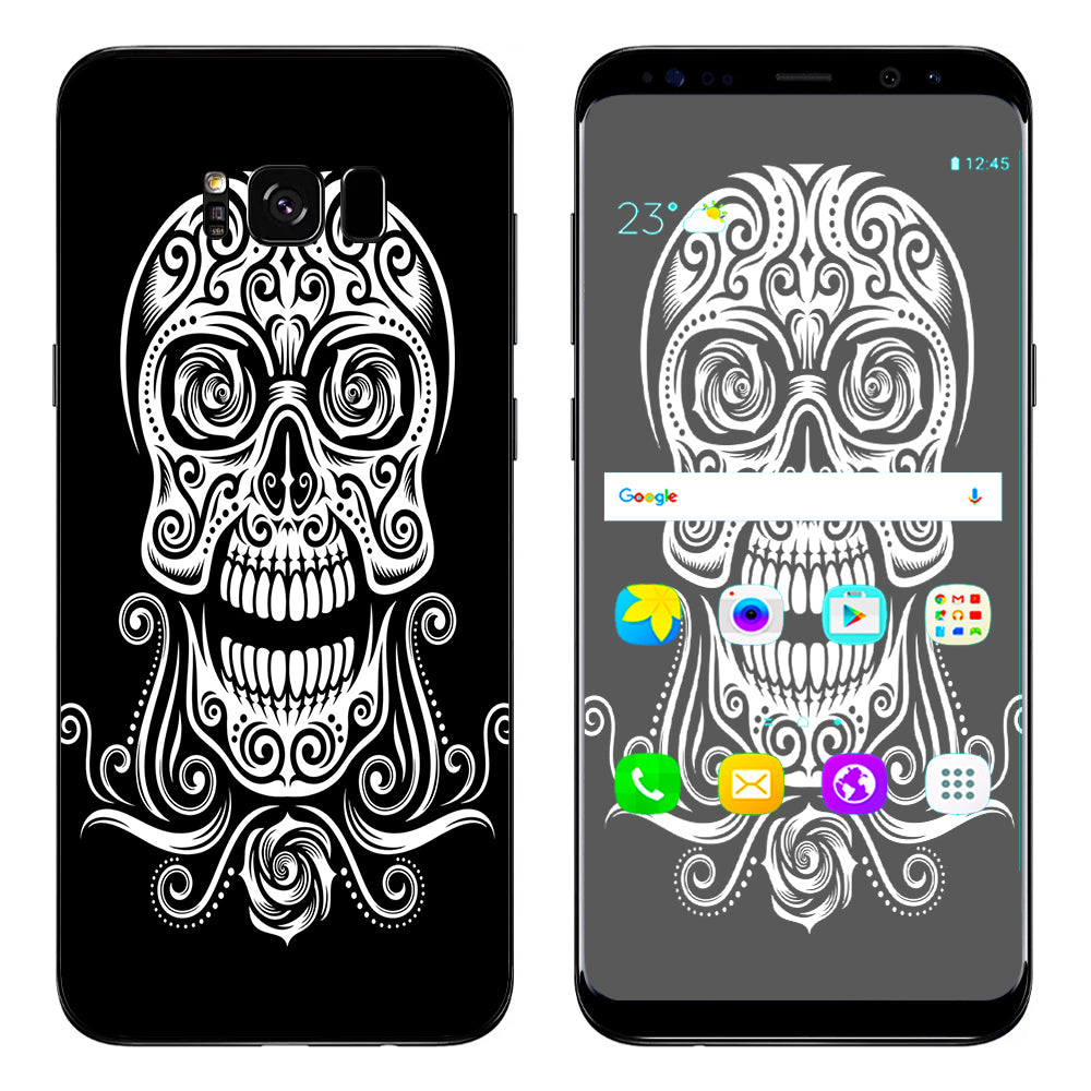  Tribal Skull Samsung Galaxy S8 Plus Skin