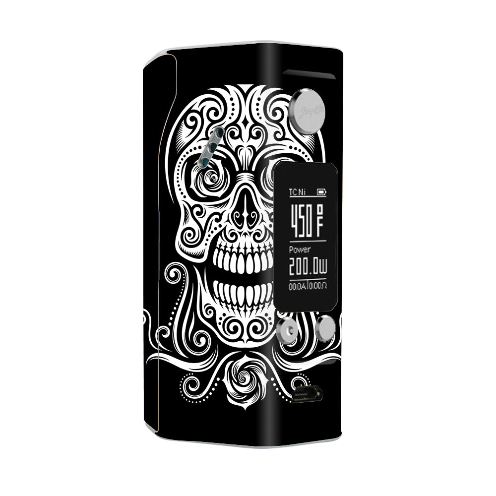  Tribal Skull Wismec Reuleaux RX200S Skin