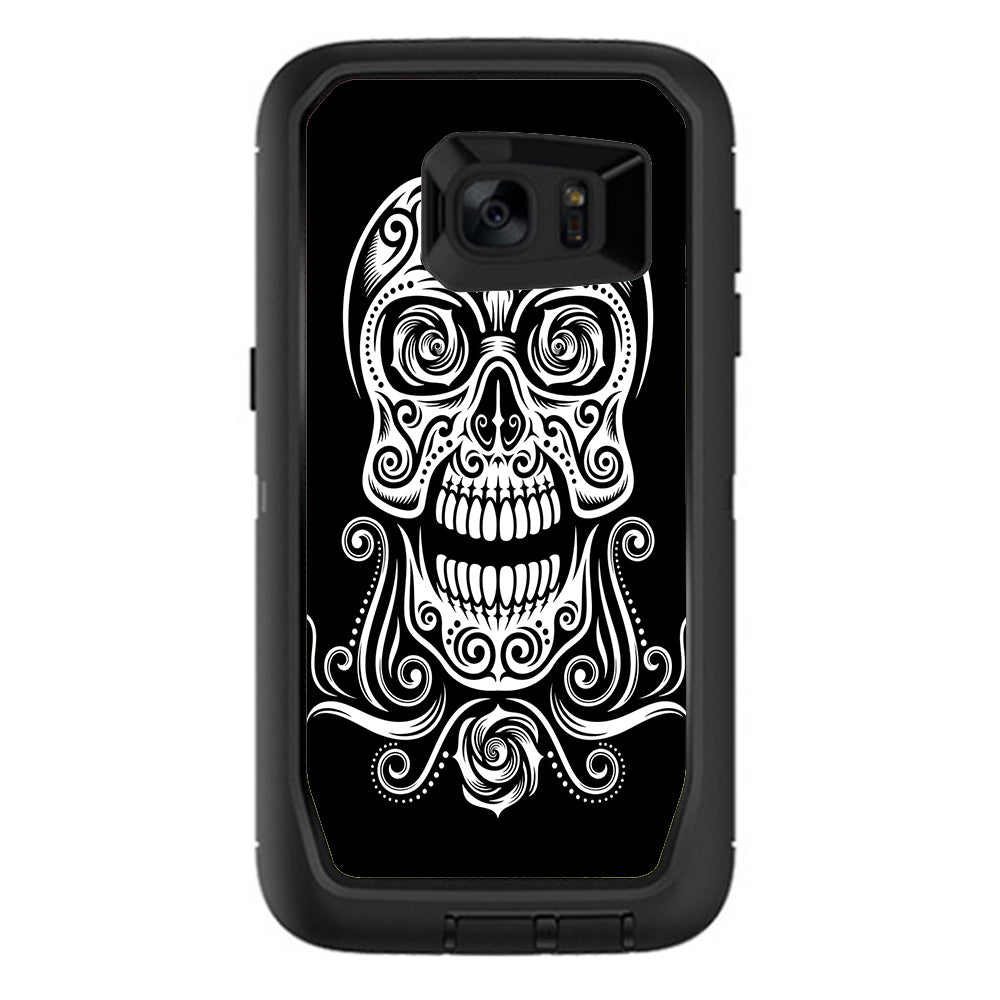  Tribal Skull Otterbox Defender Samsung Galaxy S7 Edge Skin