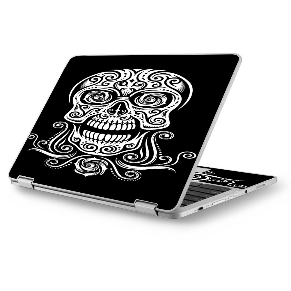  Tribal Skull Asus Chromebook Flip 12.5" Skin