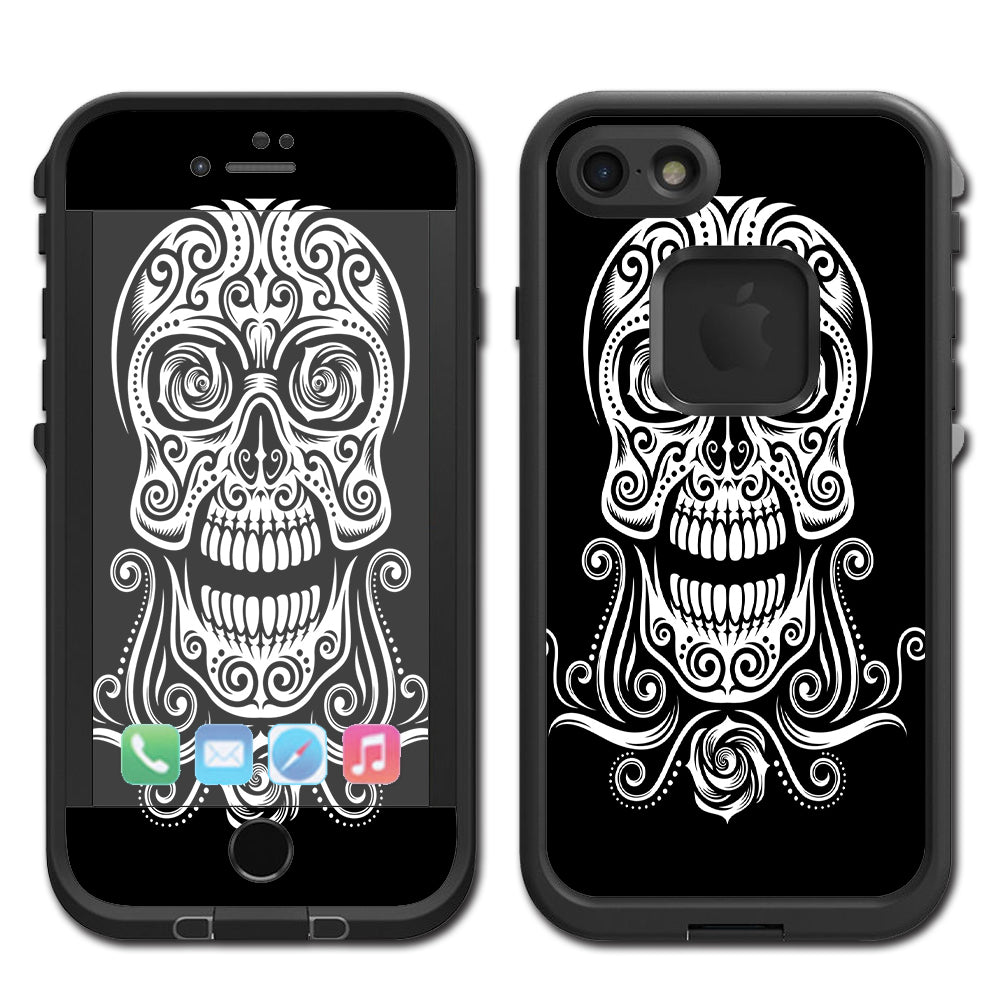  Tribal Skull Lifeproof Fre iPhone 7 or iPhone 8 Skin