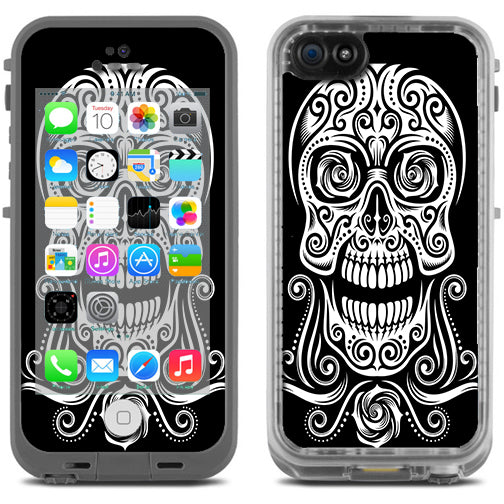  Tribal Skull Lifeproof Fre iPhone 5C Skin