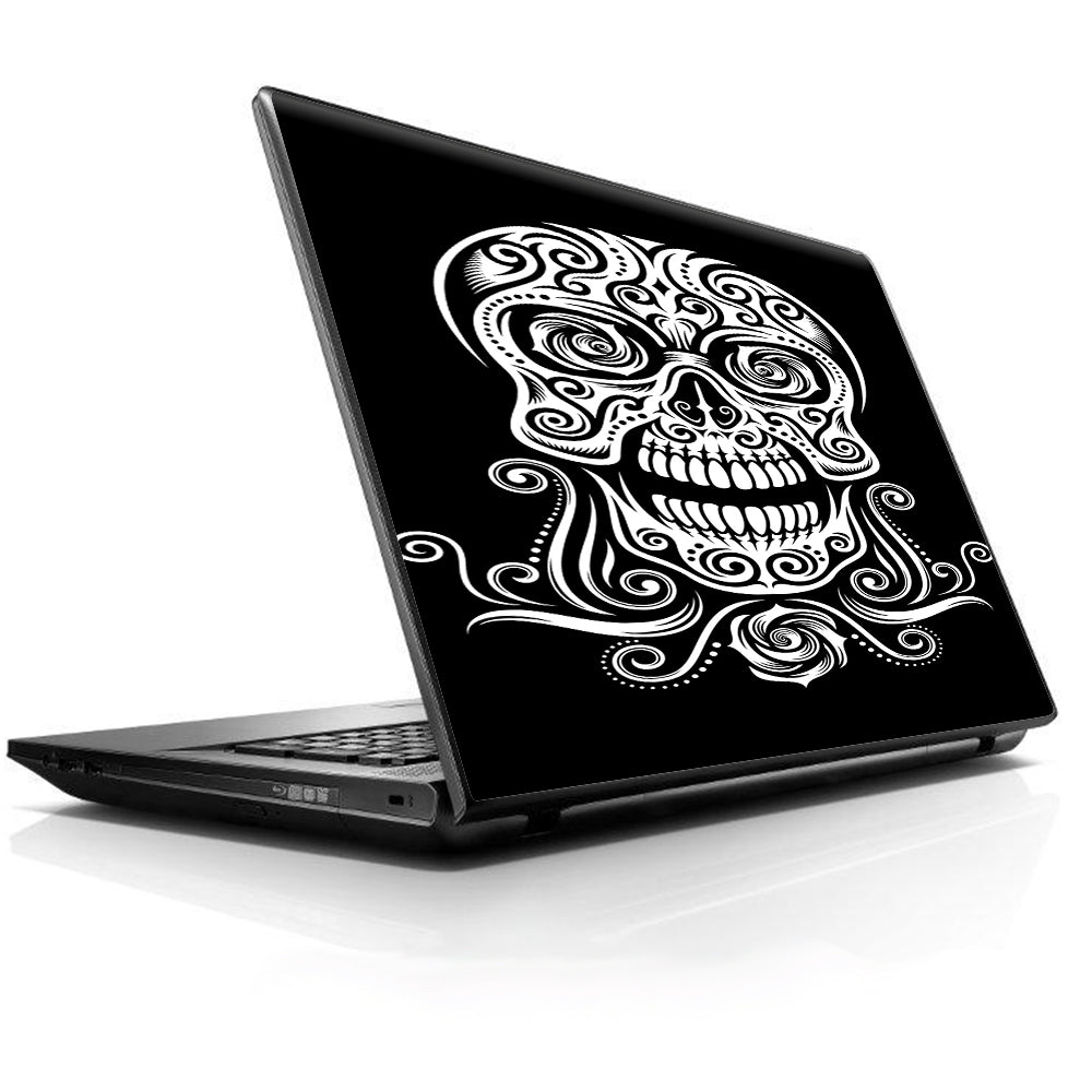  Tribal Skull Universal 13 to 16 inch wide laptop Skin