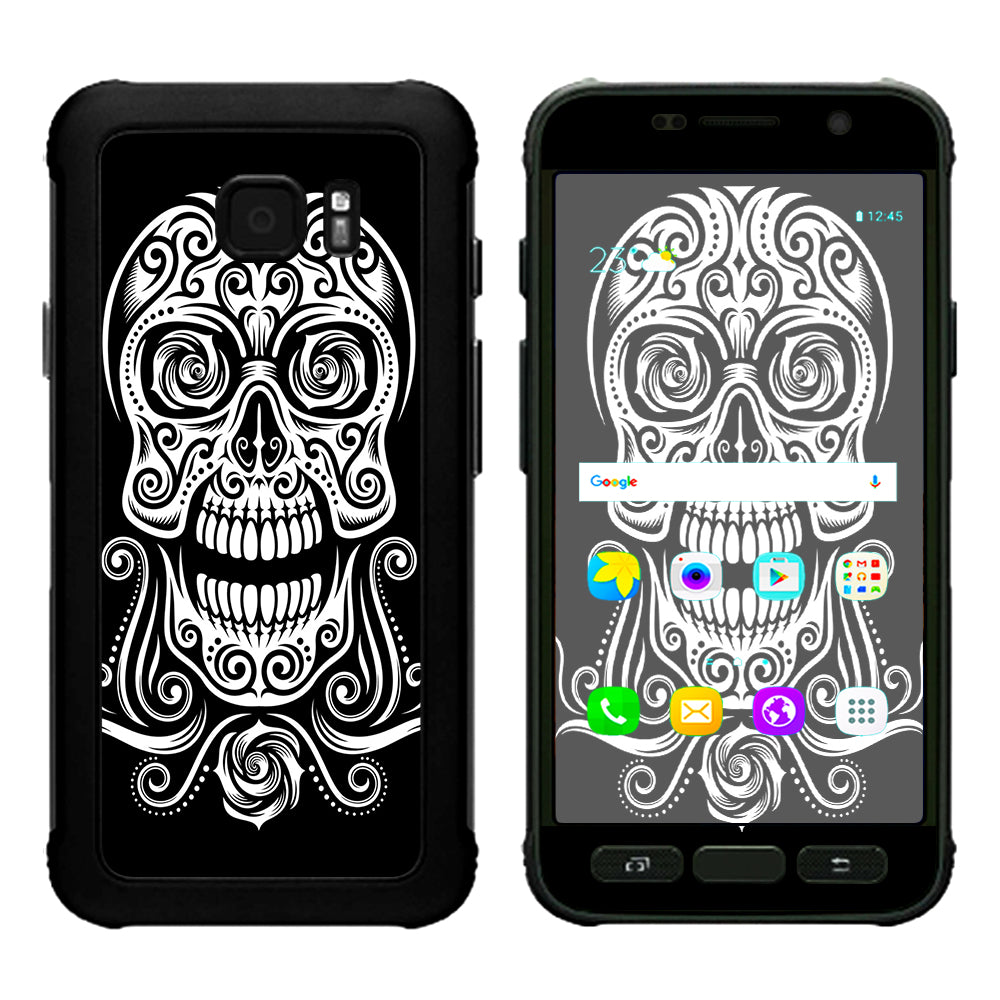  Tribal Skull Samsung Galaxy S7 Active Skin