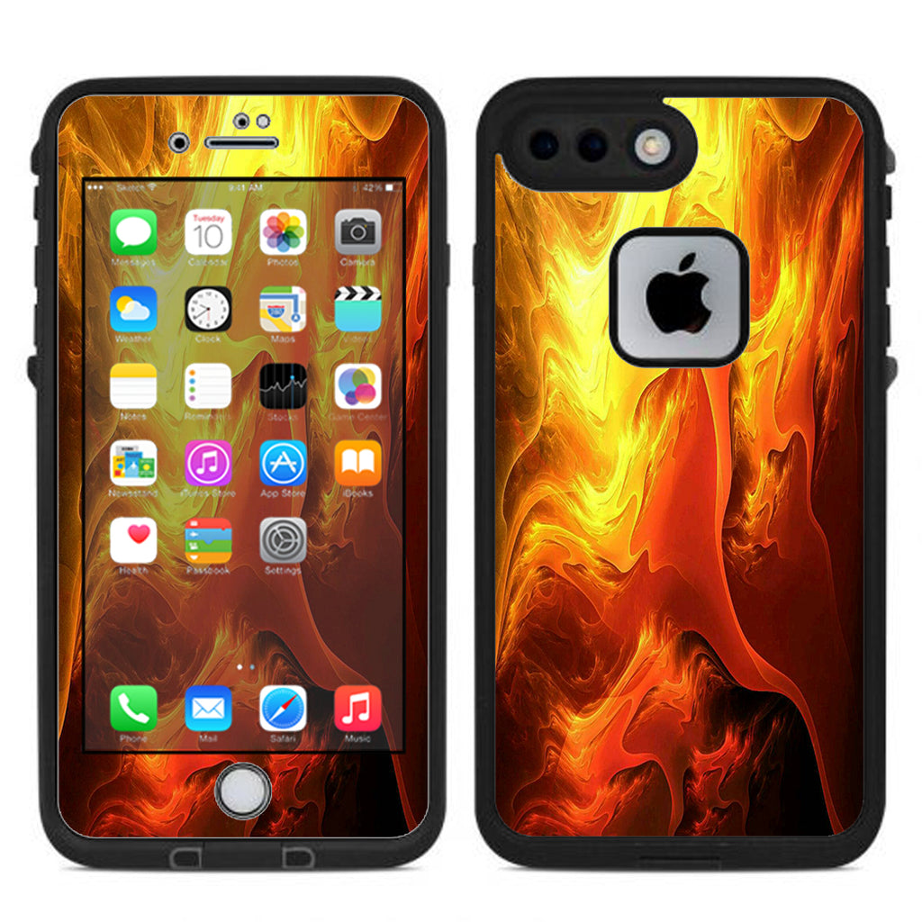  Fire Swirl Abstract Lifeproof Fre iPhone 7 Plus or iPhone 8 Plus Skin