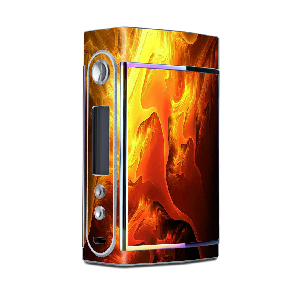  Fire Swirl Abstract Too VooPoo Skin