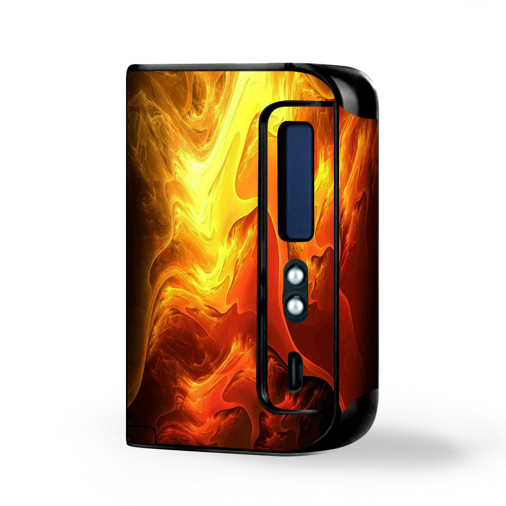  Fire Swirl Abstract Smok Osub King Skin