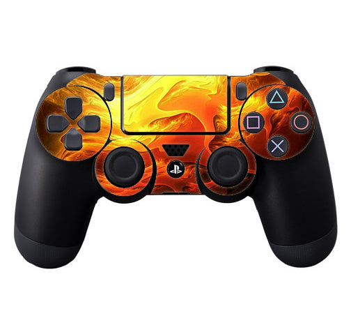  Fire Swirl Abstract Sony Playstation PS4 Controller Skin