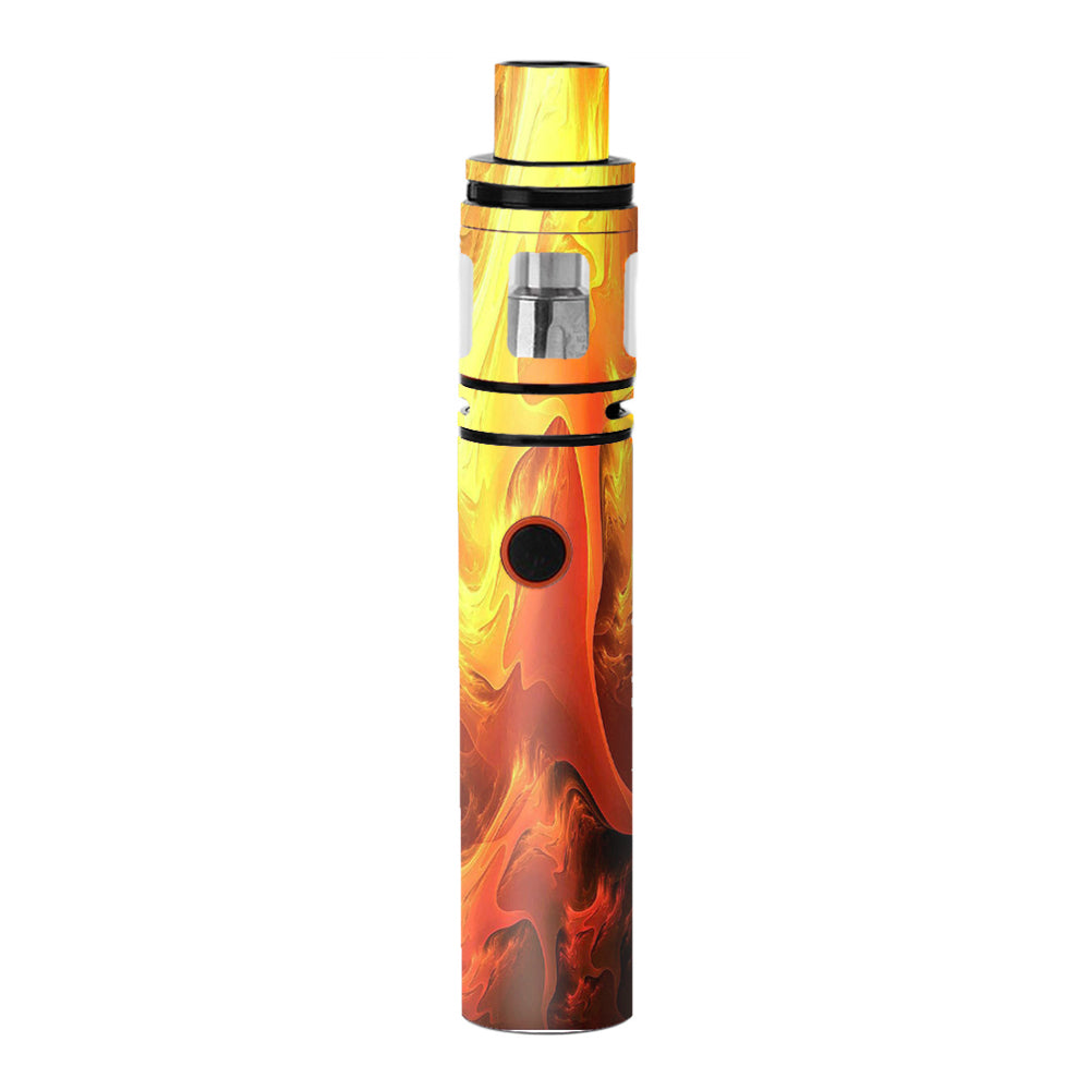  Fire Swirl Abstract Smok Stick V8 Skin