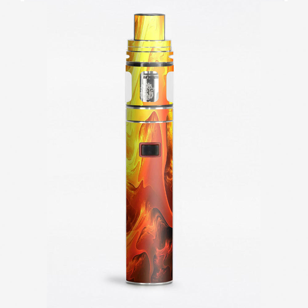  Fire Swirl Abstract Smok Stick X8 Skin